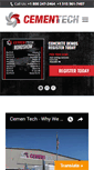 Mobile Screenshot of cementech.com